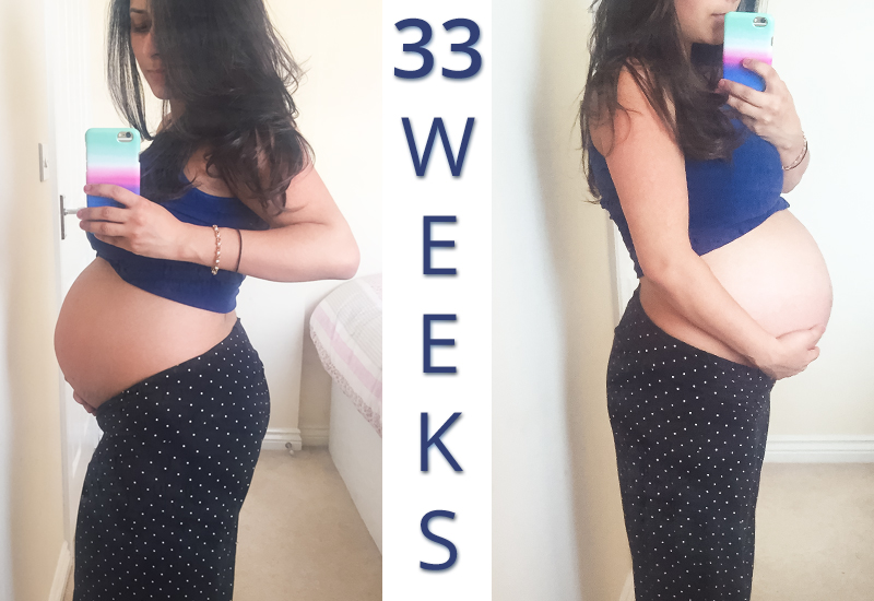 33 Weeks Pregnant Pregnancy Diary