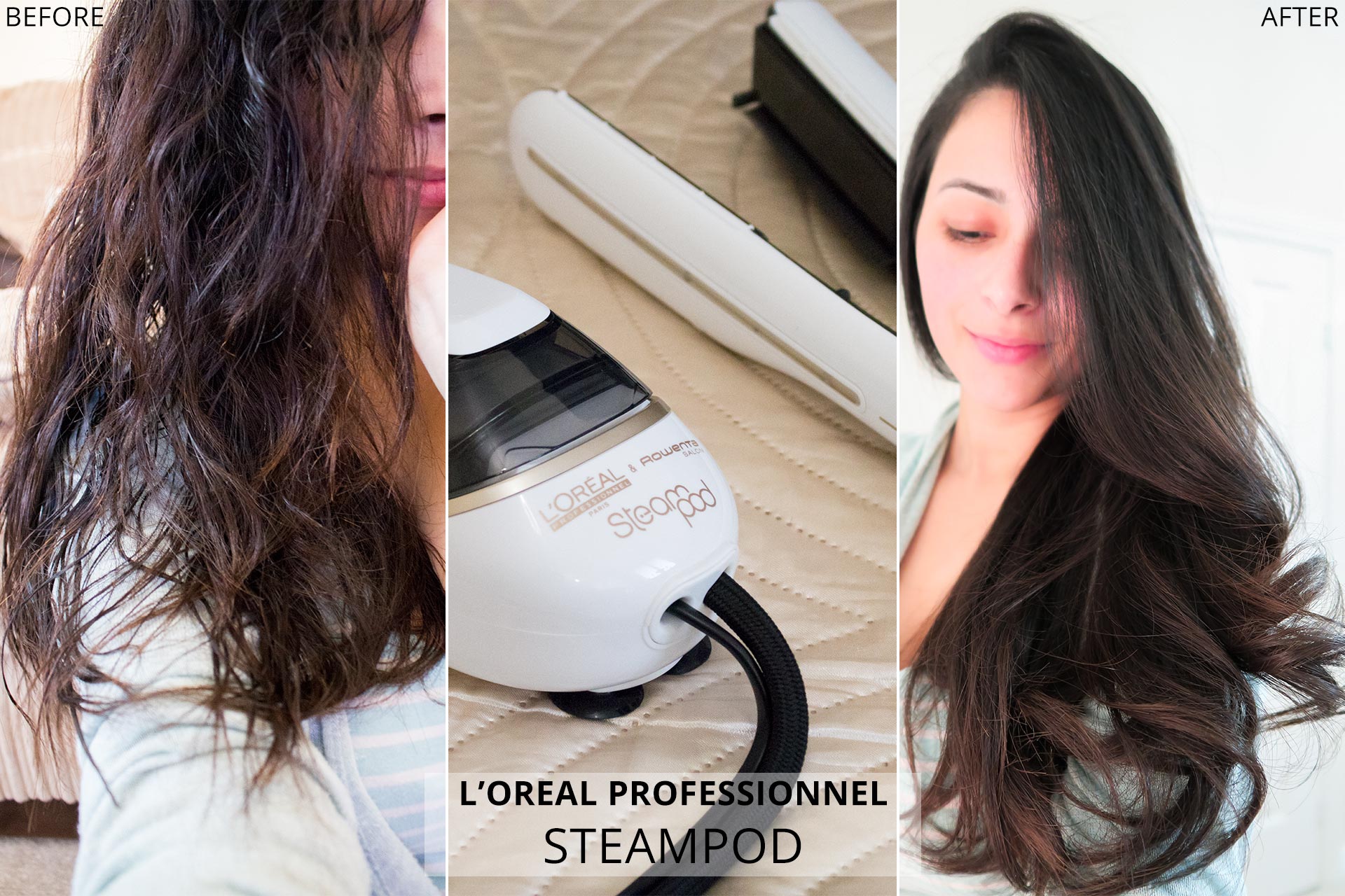 L'Oreal Steampod Review (Before and After)